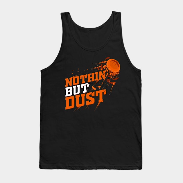 Skeet Shooting Trap Shooting Clay Pigeon Tank Top by ChrisselDesigns